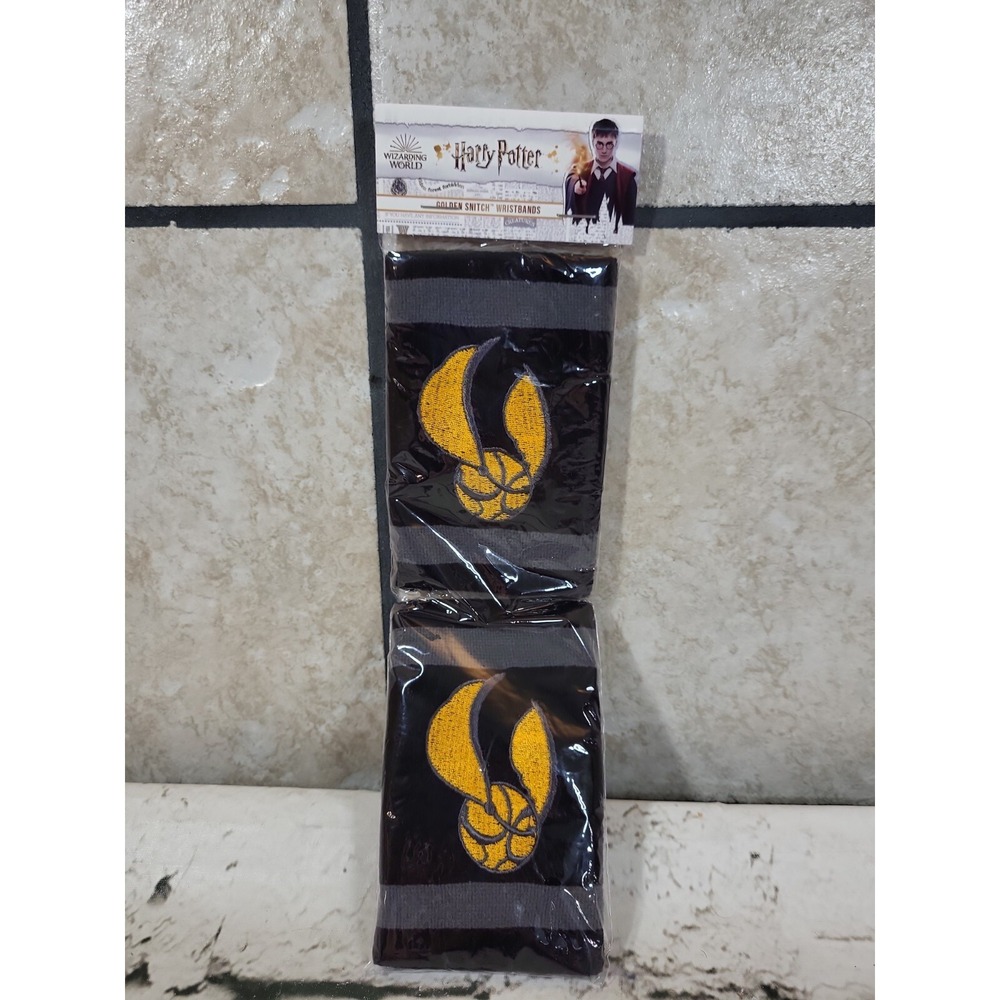 Harry Potter Golden‎ Snitch Wristbands Wizarding World NEW